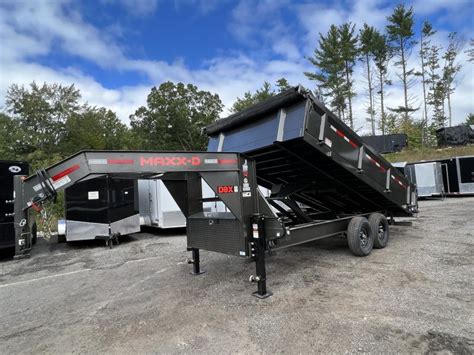 2023 MAXXD 8x16 14K D9X Gooseneck Deck-Over Dump Trailer | CM Truck and ...