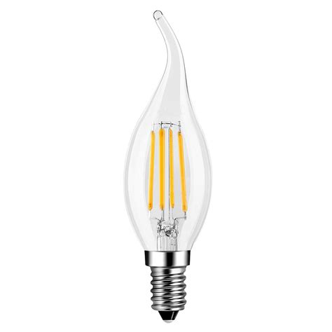 Vintage Filament LED Bulb Dimmable Clear Amber Glass Decorative ...
