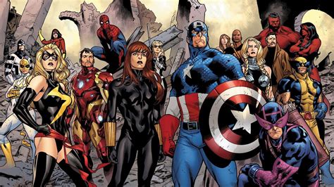 Avengers Comic Book Wallpaper