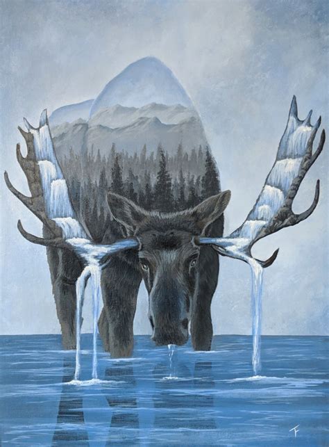 Montana Wildlife and Landscape Paintings - Montana Pallet Paintings