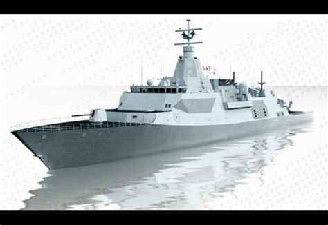 Canadian Surface Combatant (CSC) Guided-Missile Frigate Warship