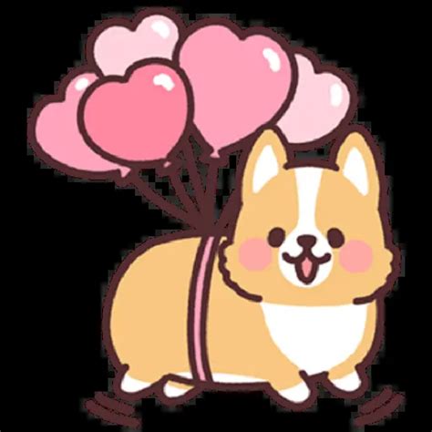 Sticker Maker - Corgi love