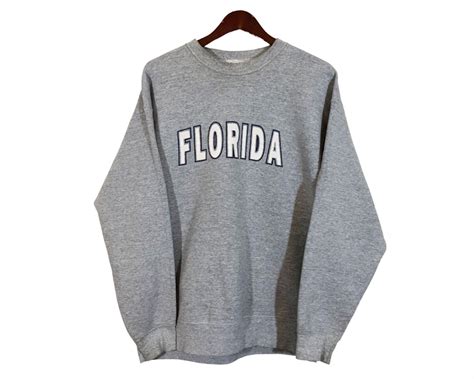 FLORIDA STATE GRAY Sweatshirt Men's Size L Football Baseball Basketball ...