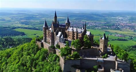 Aerial View of Famous Hohenzollern Stock Footage Video (100% Royalty-free) 1011096947 | Shutterstock