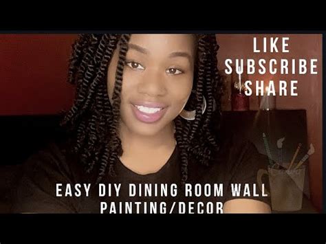 Dining room wall art - YouTube