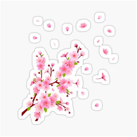 Cherry Blossom Stickers | Redbubble