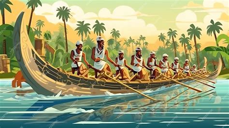 Premium AI Image | Onam boat race Happy onam Onam festival Generative ai