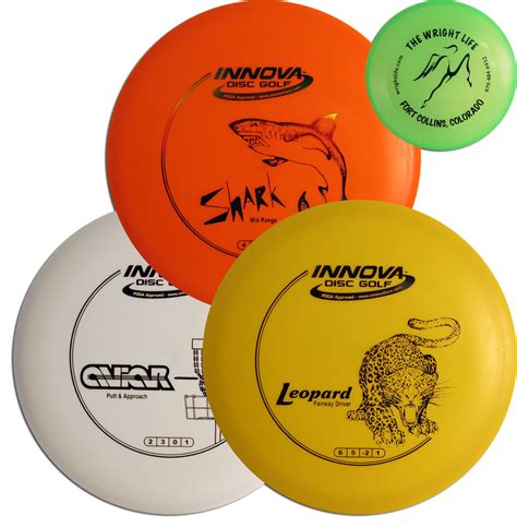 Innova DISC GOLF BEGINNER SET - Includes 3 Discs + Mini Marker - THE ...