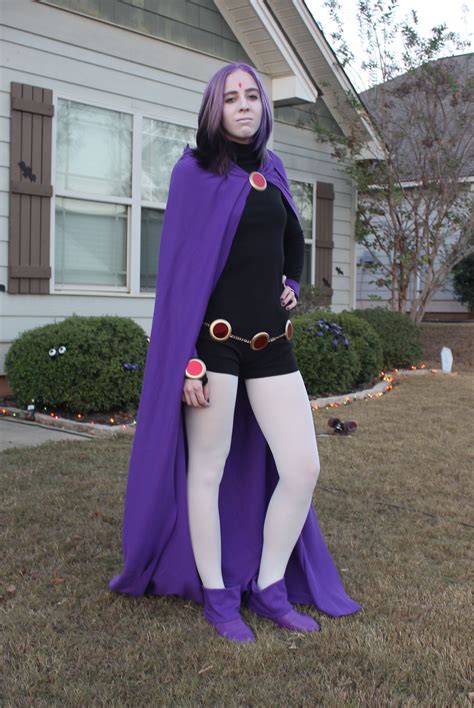 Raven Cosplay #raven #cosplay #teentitans #teen #titans #hero #costume Tight Leggings, Tights ...