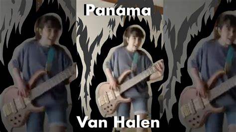 Van Halen - Panama - bass cover #ヴァンヘイレン - YouTube