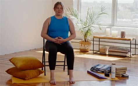 Beginner's chair yoga for arthritis | Arthritis Society Canada