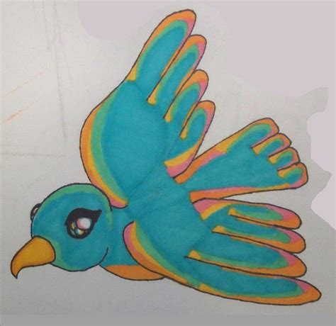 Rainbow Bird Tattoo Design by bueatiful-failure on DeviantArt