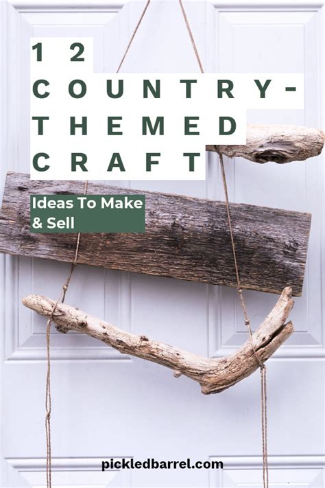 12 Country-Themed Craft Ideas to Make & Sell – Pickled Barrel