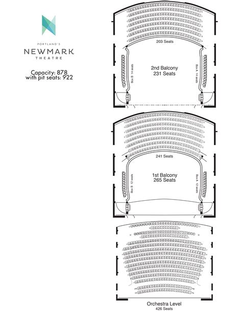 Newmark Theater Seating | amulette