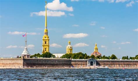 Paul and Peter Petropavlovskaya Fortress in Saint Petersburg, Russia ...