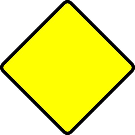 Blank Road Sign Clip Art at Clker.com - vector clip art online, royalty ...