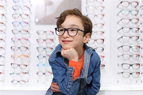 The right spectacle frames for children