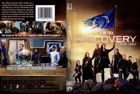 Star Trek Discovery Season 3 (2021) R1 Custom DVD Cover - DVDcover.Com