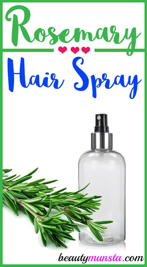 How to Make Rosemary Hair Spray - beautymunsta - free natural beauty ...