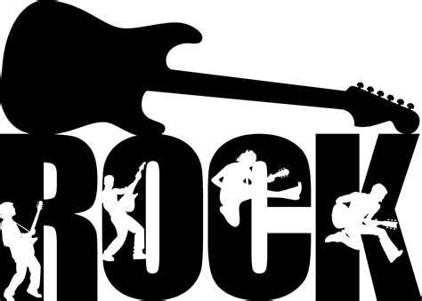 Rock and Roll Wall Art Rock Star Guitar Decal Party - Etsy Canada ...