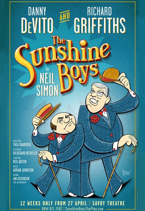 Squigs Provides Poster Art for West End’s The Sunshine Boys, Starring ...