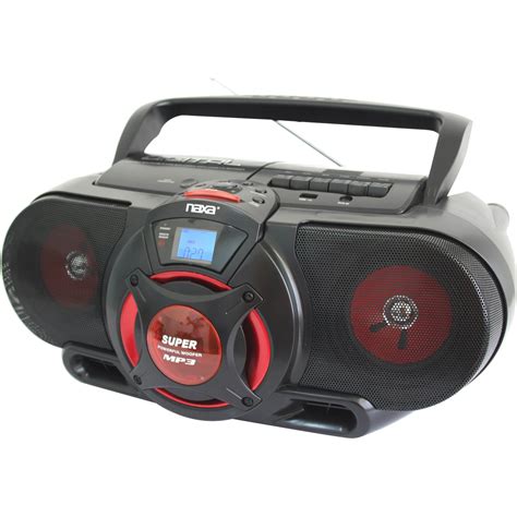 NPB-259 Radio/CD Player/Cassette Recorder Boombox - Walmart.com ...