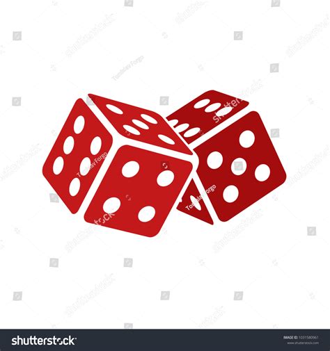 Dice Vector Illustration Stock Vector (Royalty Free) 1031580961 | Shutterstock