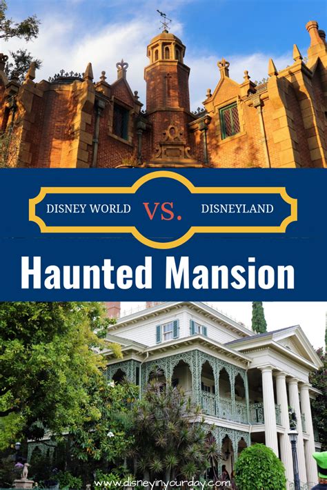 Disney World vs. Disneyland: The Haunted Mansion - Disney in your Day