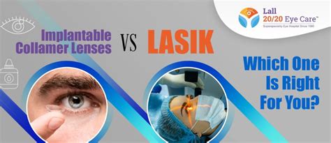 Implantable Collamer Lenses (ICL) vs. LASIK