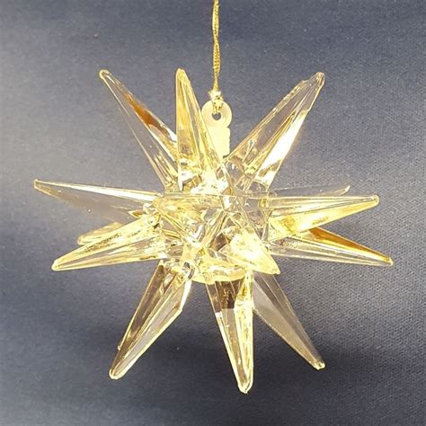 Acrylic Moravian Star Ornament - 3 inch (12 pack) | Star ornament, Candles works, Moravian