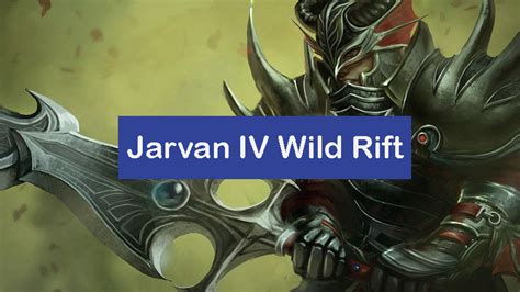 Jarvan IV Wild Rift Build 2024: Items, Runes, Combo [Pro] - Zathong