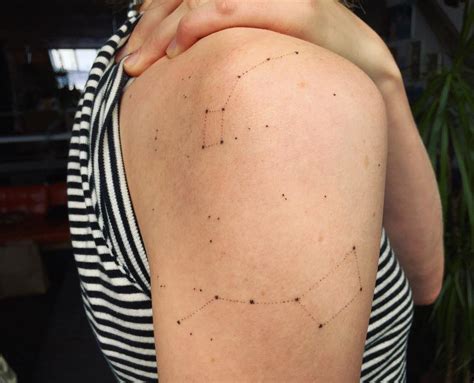 70+ Lovely Constellation Tattoo Ideas - Meet the Mysteries of the Universe