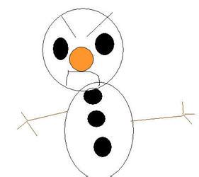 Evil Snowman Drawing | Free download on ClipArtMag