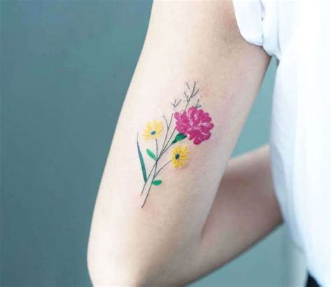 Top 120 Flower Tattoos