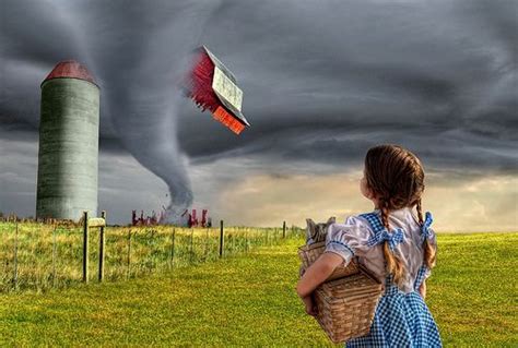 Dorothy and the Tornado | Wizard of oz tornado, Tornado pictures ...