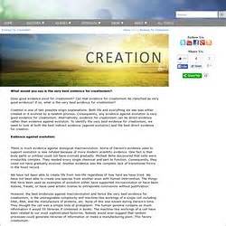 Creationism Resources | Pearltrees