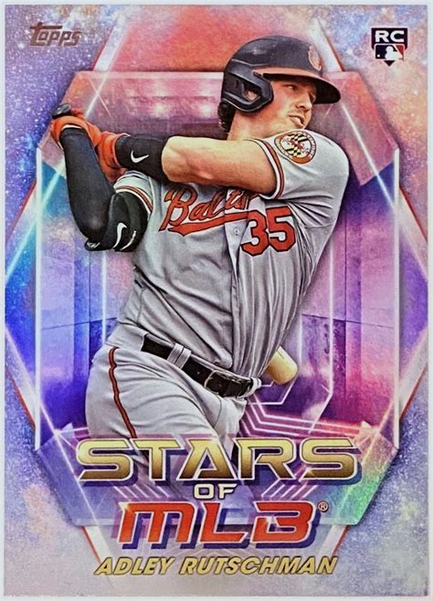 Adley Rutschman 2023 Topps Baltimore Orioles Baseball Stars of MLB ...