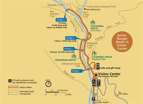 John Muir Trail Wall Map