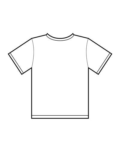 Blank T Shirt Templates | PDF