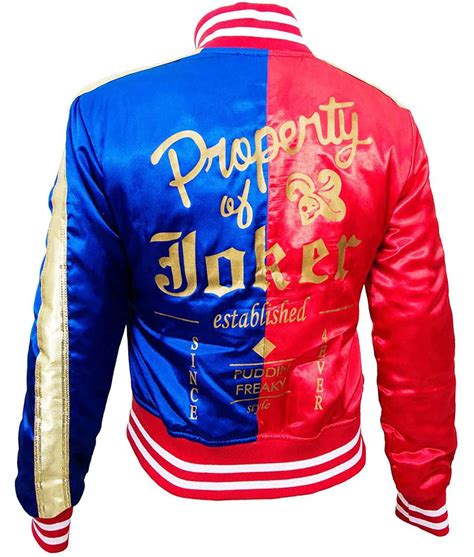 Suicide Squad Property of Joker Harley Quinn Jacket - Jackets Creator