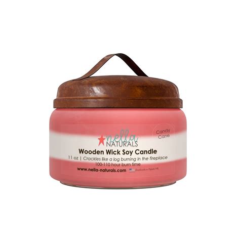 Winter Scented Wooden Wick Candles – Nella Naturals