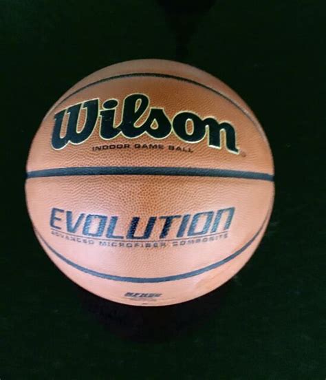 Wilson Evolution 29.5 Inch Indoor Game Basketball - Black for sale ...