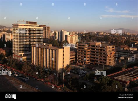 Northern Ethiopia, overlooking Addis Ababa, Skyline Stock Photo - Alamy