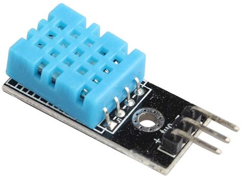 DHT11 Temperature Humidity Sensor 16bit digital and Arduino library