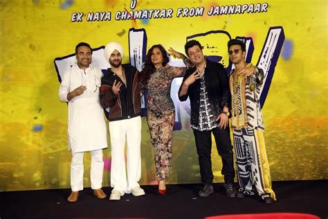 Manjot Singh, Pankaj Tripathi, Pulkit Samrat, Richa Chadha, Varun Sharma at Fukrey 3 Trailer ...