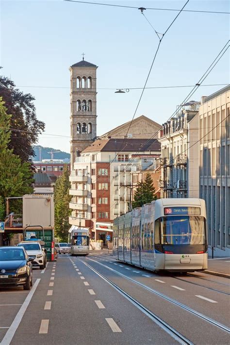 Zurich street stock photo. Image of historic, cityscape - 12154540