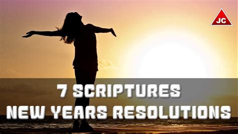 Bible Verses About New Year's Resolutions - 7 Scriptures Episode 4 - YouTube