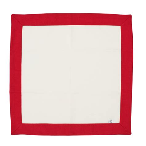 Red Napkin Set – In The Roundhouse