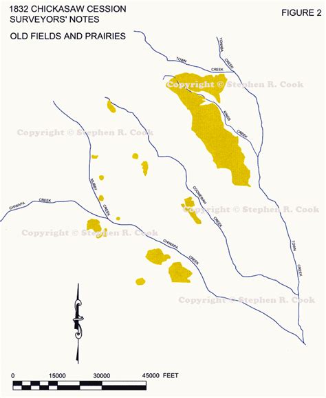 The Chickasaw Nation - Figure 2 - 1832 Chickasaw Cession Surveyors ...