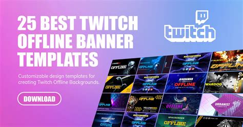 1200X480 Twitch Banner Template - Ondepode Wallpaper